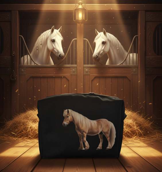 Dámská kosmetická taška -kůň (1)