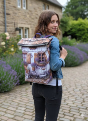 Městký velký batoh - levandule