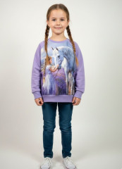 Dívčí mikina s koněm
