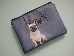 Mini kapsička 2v1: Organizér na drobnosti i obal na nákupní tašku - pes