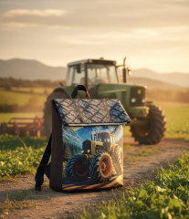 Chlapecký batoh - traktor