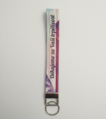 Desingová klíčenka z koženky - nejlepší paní učitelka (2)