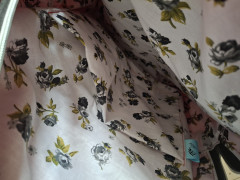 Designový nepromokavý batoh – Rozkvetlé vlčí máky (3)