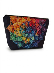 Velká kosmetická taška mandala